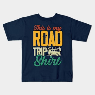 This Is My Roadtrip Shirt Tee Kids T-Shirt